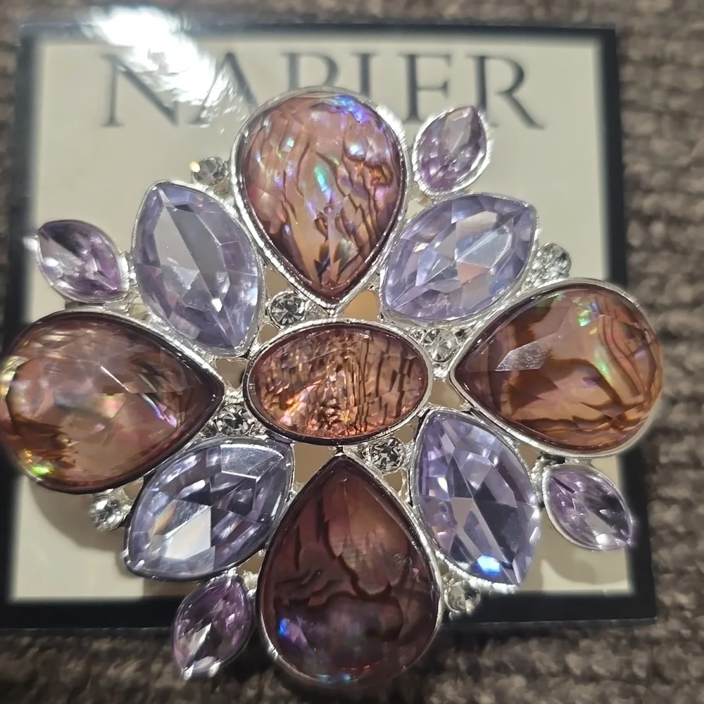 NAPIER BRAND FASHION JEWELRY FANCY SPARKLING 
